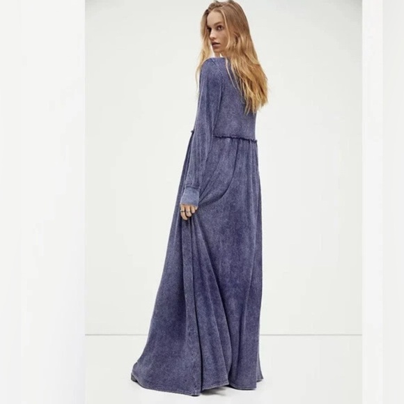 Free People Marissa Henley Waffle size medium - Picture 2 of 12